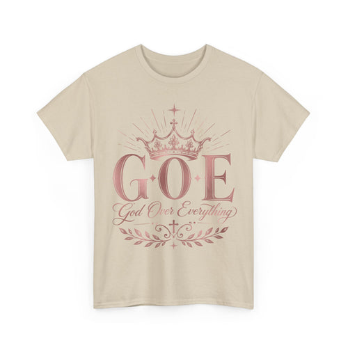 God Over Everything (G.O.E.) Crown Tee