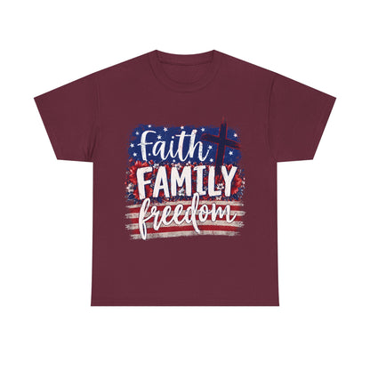 Faith Family Freedom T-Shirt