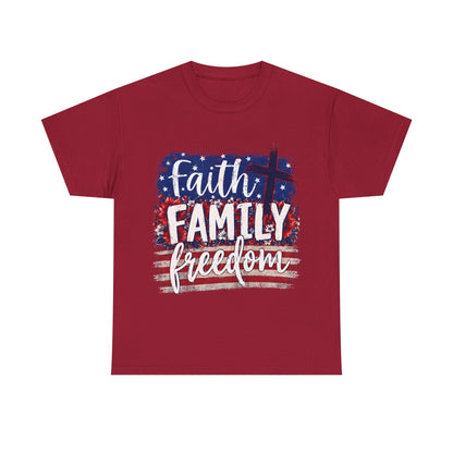 Faith Family Freedom T-Shirt