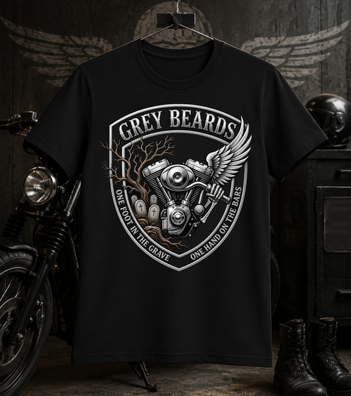 Vintage Engine Crest Tee T‑Shirt