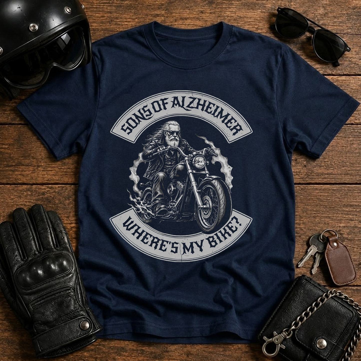 Sons of Alzheimer: Where’s My Bike? T-Shirt