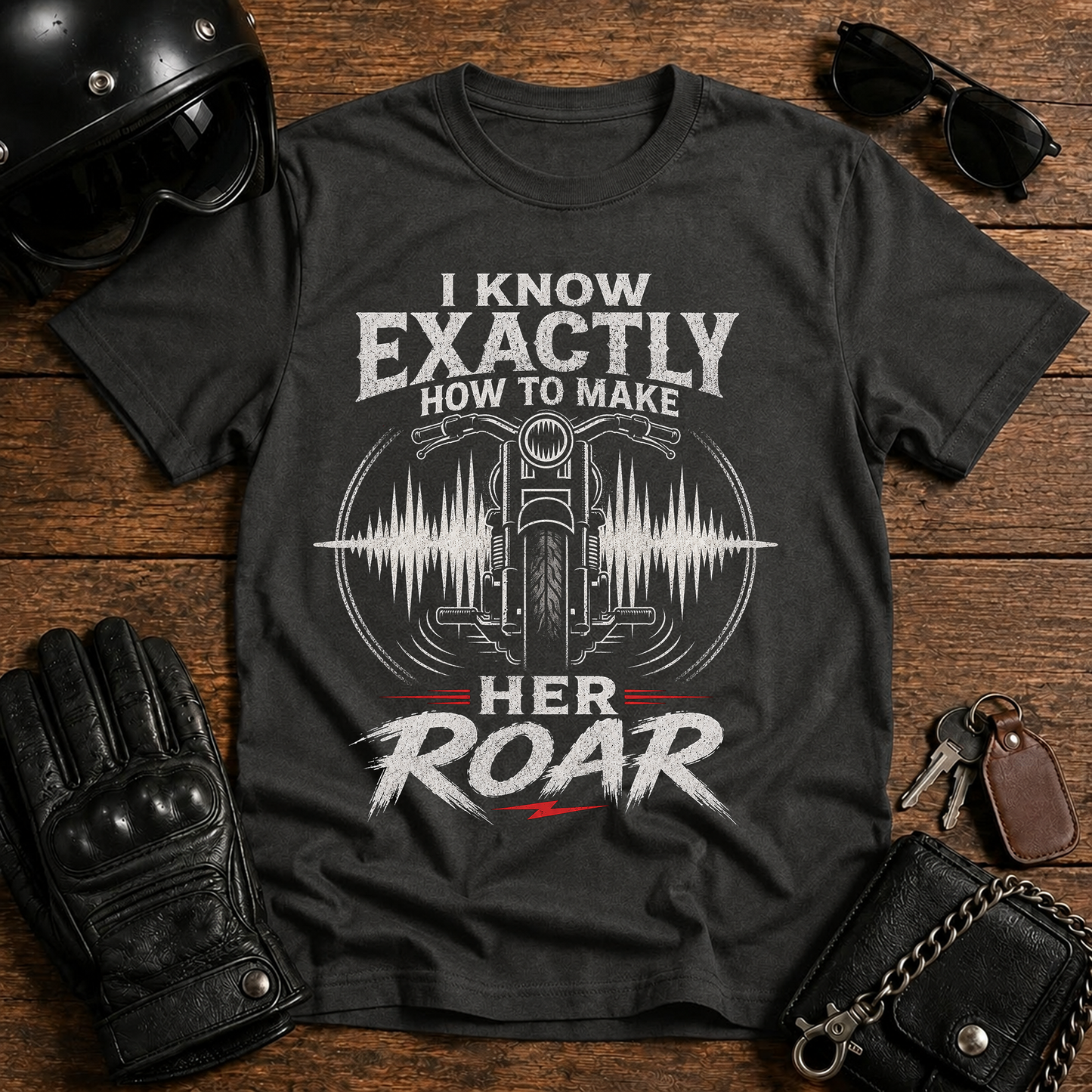 I Know Exactly How to Make Her Roar T‑Shirt