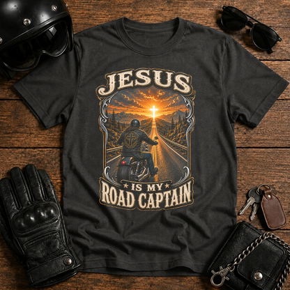 Jesus Is My Road Captain T‑Shirt