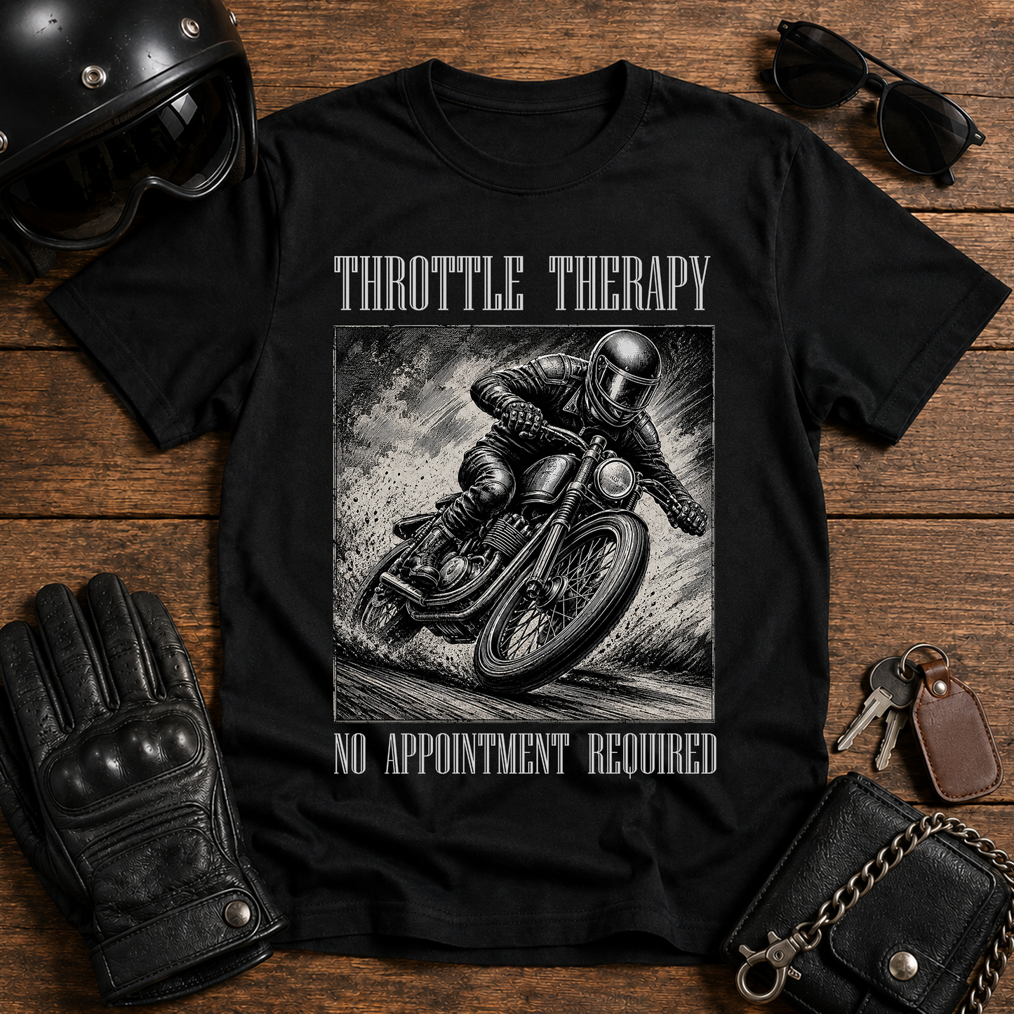 Throttle Therapy No Appointment Required T-Shirt