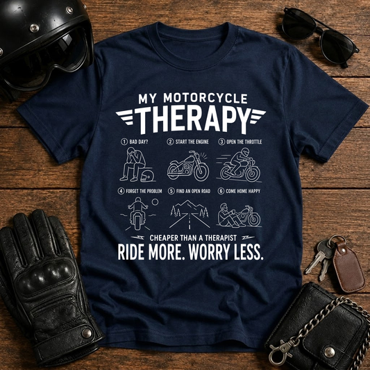 My Motorcycle Therapy T-Shirt