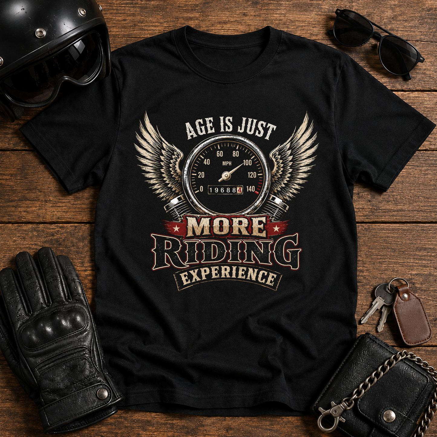 Age Is Just More Riding Experience T-Shirt