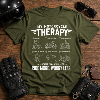 My Motorcycle Therapy T-Shirt