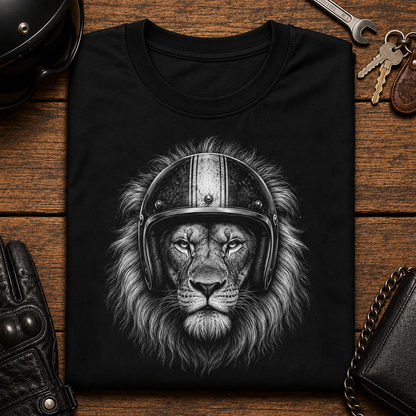 Lion Helmet T‑Shirt