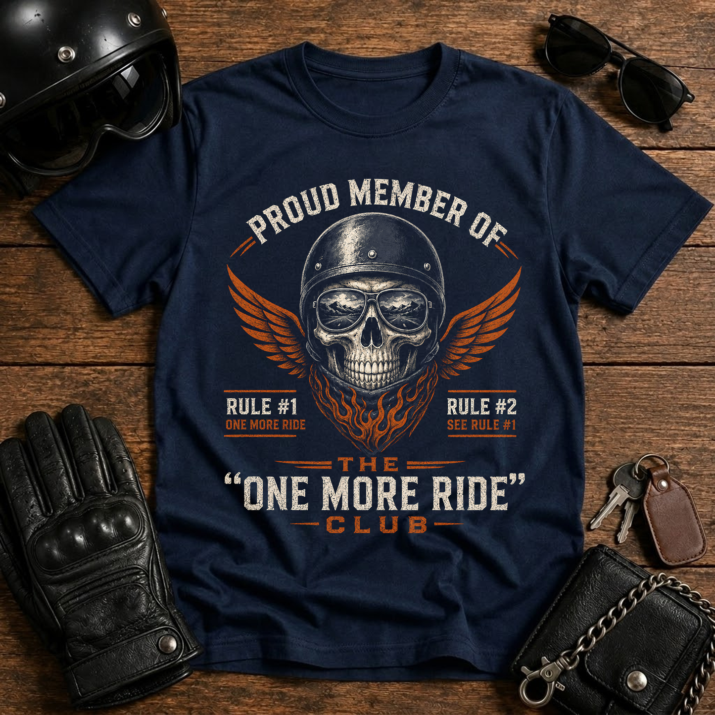 Proud Member Of The One More Ride Club T-Shirt