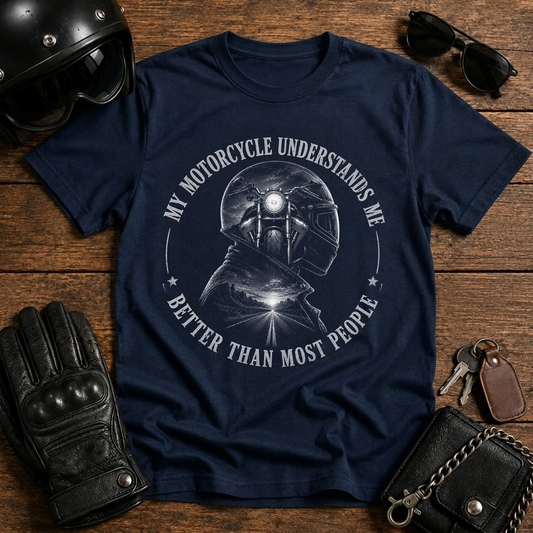 Motorcycle Graphic T-Shirt