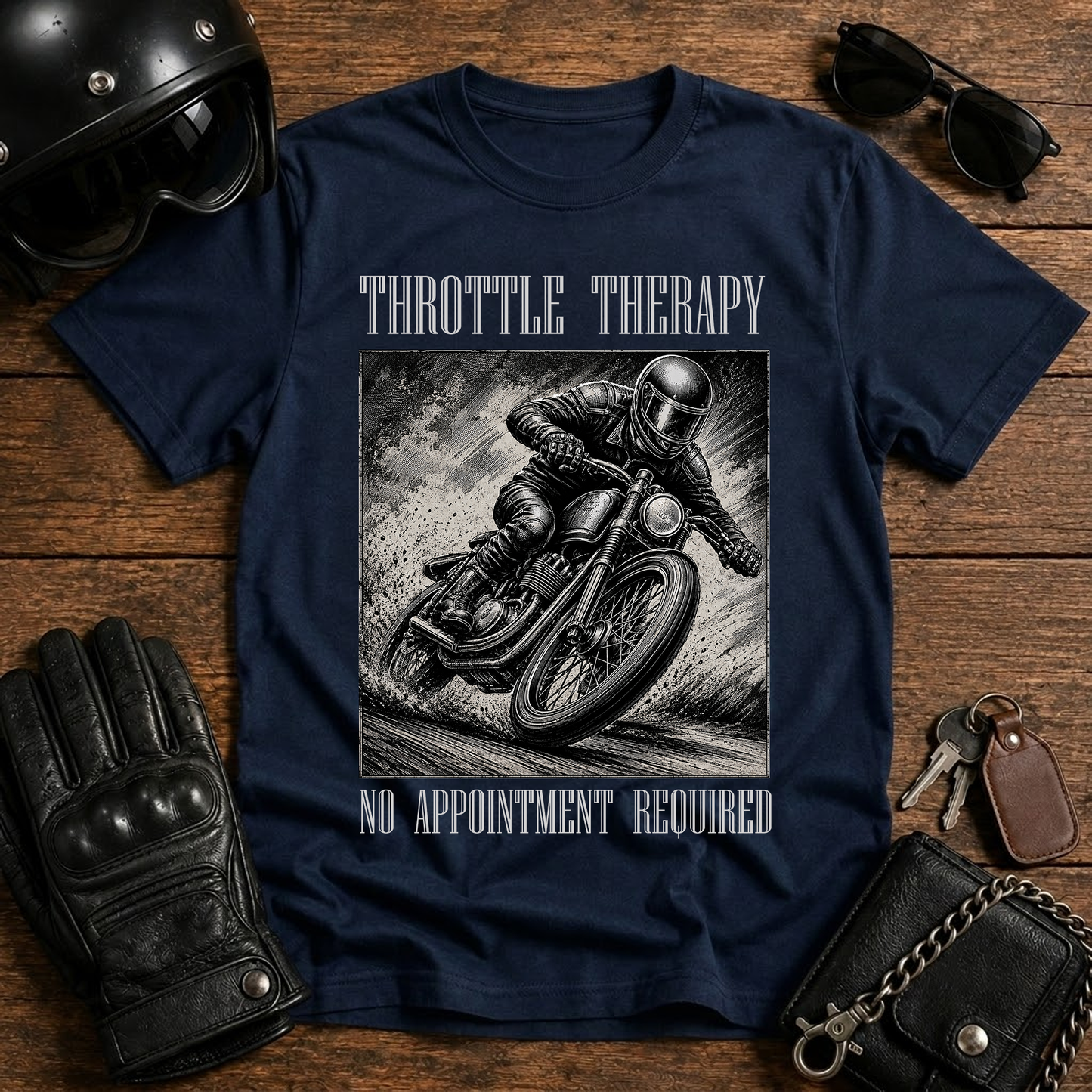 Throttle Therapy No Appointment Required T-Shirt