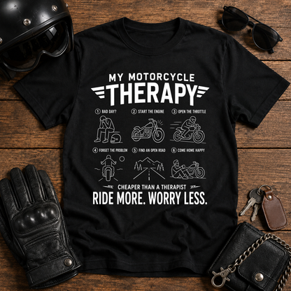 My Motorcycle Therapy T-Shirt