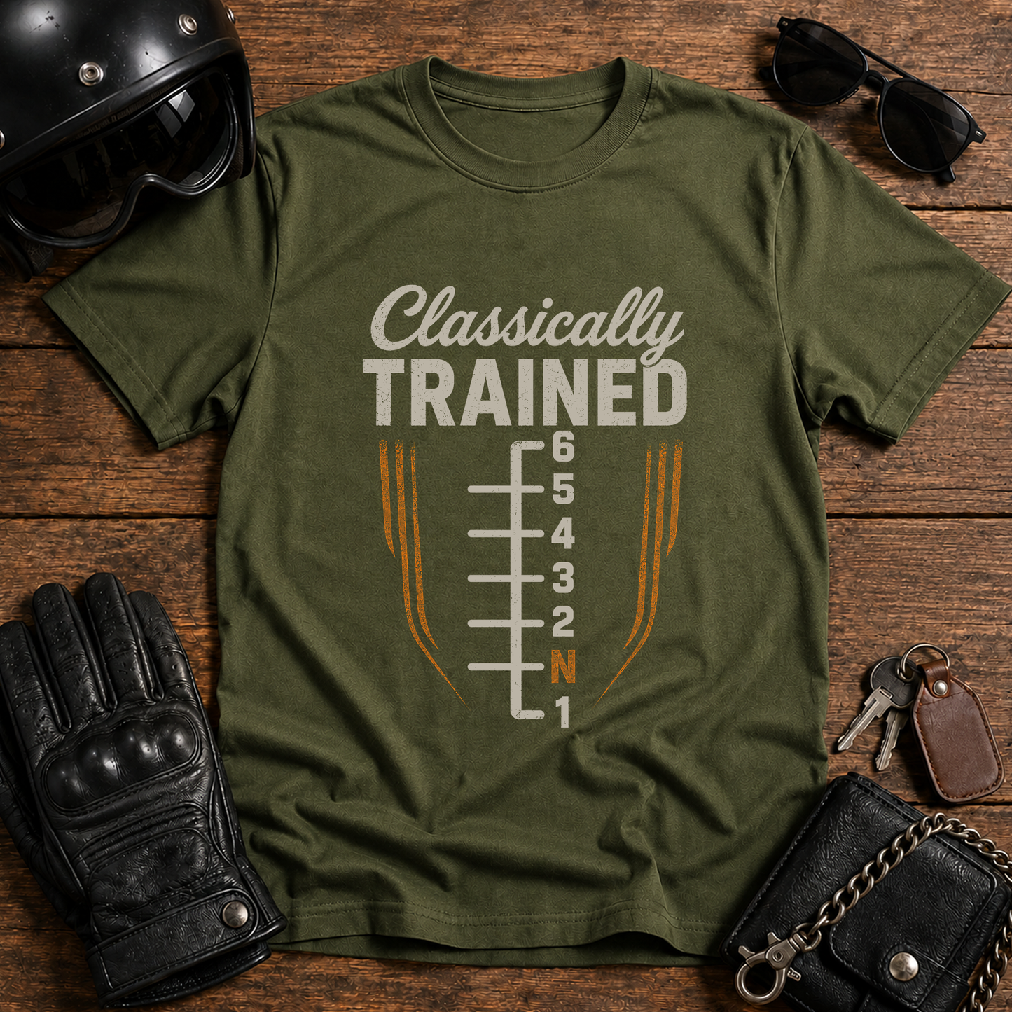 Classically Trained Gearshift T-Shirt